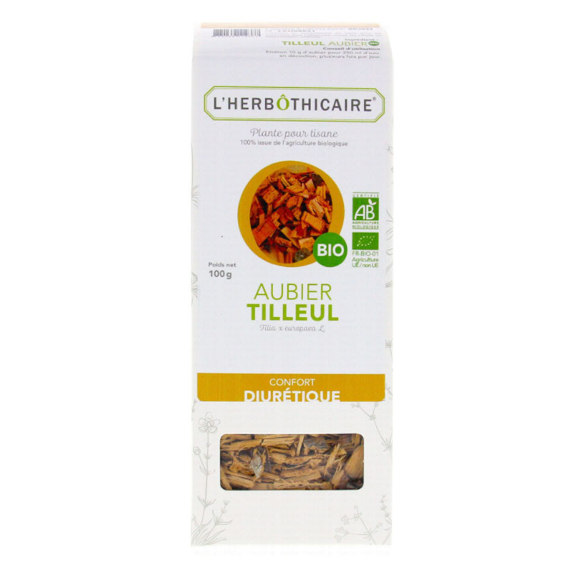 INFUSION TILLEUL BIO AUBIER  100G L HERBOTHICAIRE