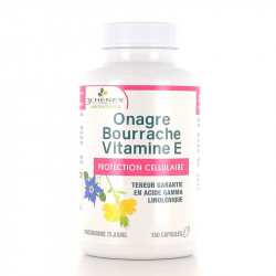 ONAGRE BOURRACHE VITAMINE E LES 3 CHENES 150 CAPSULES