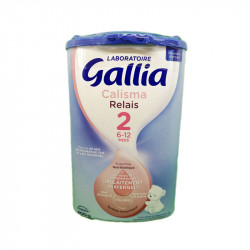 LAIT CALISMA RELAIS 2 - 6 à 12 mois 800g GALLIA