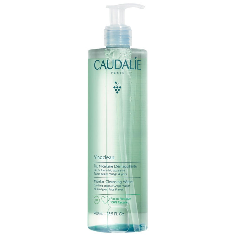 VINOCLEAN EAU MICELLAIRE DEMAQUILLANTE 400ML CAUDALIE