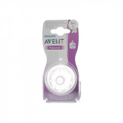 CLASSIC + TETINES ANTI COLIC SILICONE 3 mois+ Débit variable AVENT