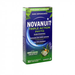 NOVANUIT TRIPLE ACTION PHYTO 30 GELULES SANOFI