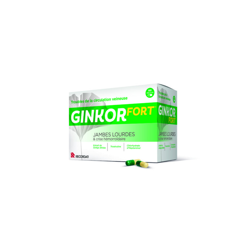 GINKOR FORT 60 GELULES TONIPHARM