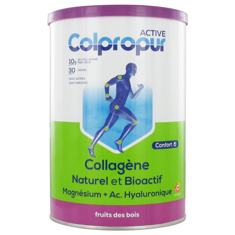 COLPROPUR ACTIVE COLLAGENE FRUITS DES BOIS 345 G COLPROPUR ACTIVE COLLAGENE FRUITS DES BOIS 345 G