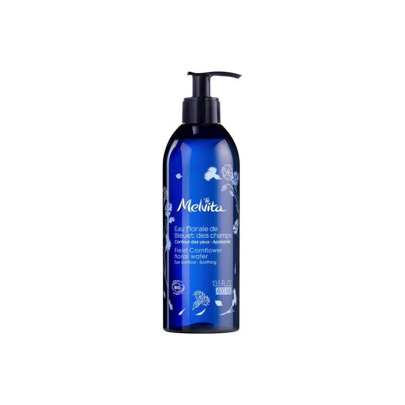EAU FLORALE BIO BLEUET DES CHAMPS 400ML MELVITA EAU FLORALE BIO BLEUET DES CHAMPS 400ML MELVITA