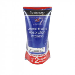 CREME MAINS ABSORPTION EXPRESS LOT DE 2 X 75ML NEUTROGENA