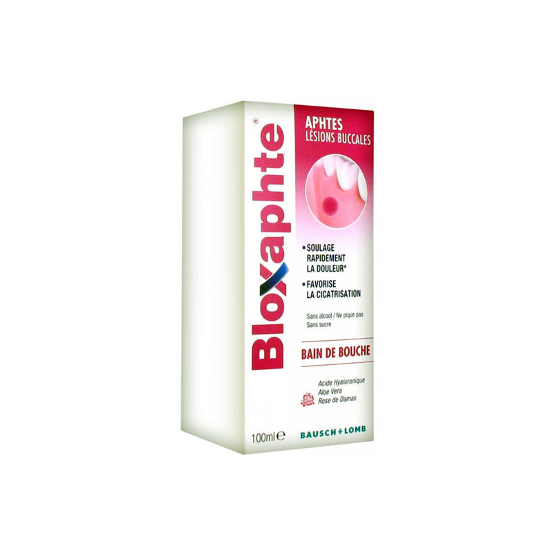 BLOXAPHTE BAIN DE BOUCHE 100ML BAUSCH & LOMB BLOXAPHTE BAIN DE BOUCHE 100ML BAUSCH & LOMB