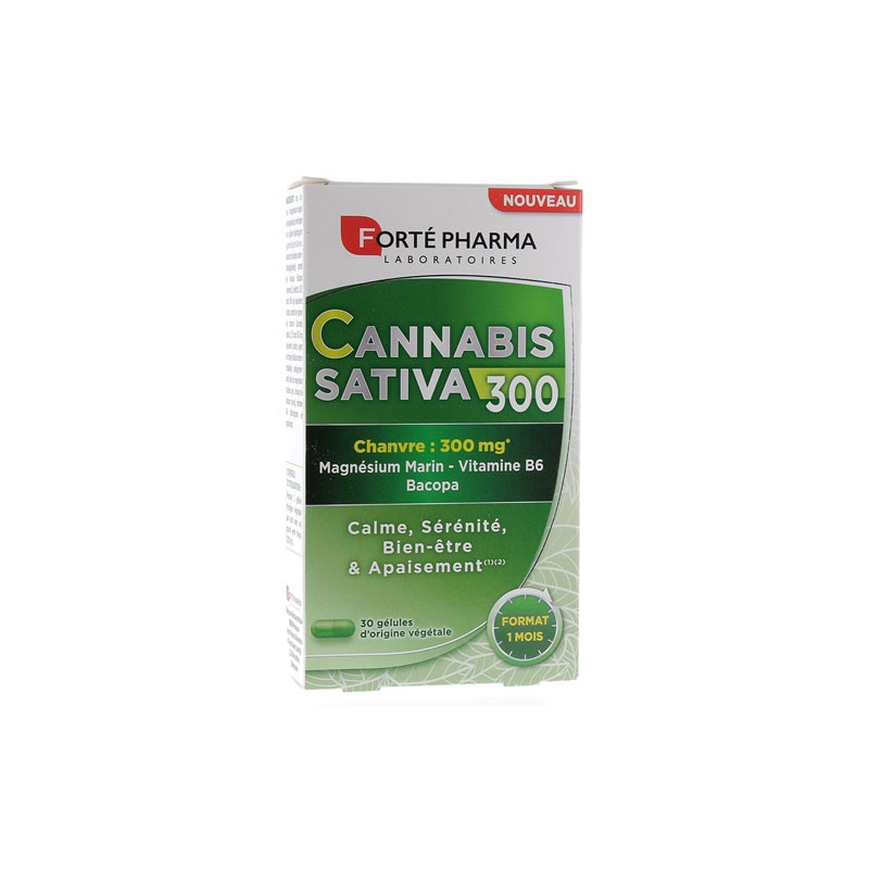 CANNABIS SATIVA 300 - 30 GELULES FORTE PHARMA