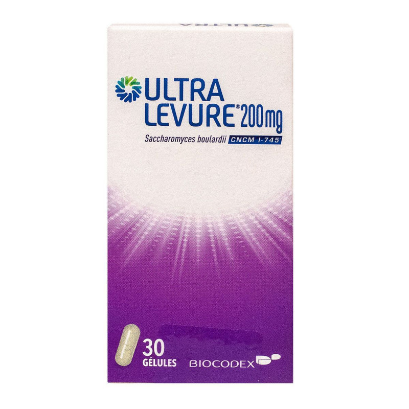 ULTRA LEVURE 200MG - 30 GELULES BIOCODEX