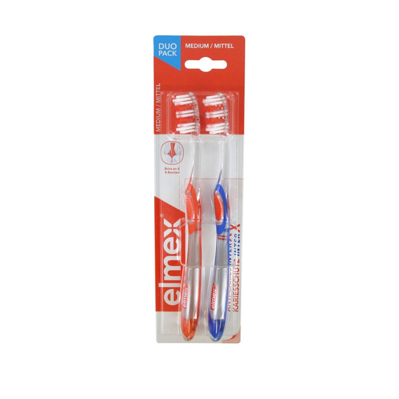 BROSSE A DENTS MEDIUM DUO PACK ELMEX