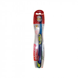 BROSSE A DENTS SOUPLE JUNIOR 6-12 ans BLEUE ELMEX