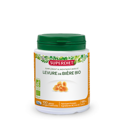 LEVURE DE BIERE BIO 100 GELULES SUPER DIET