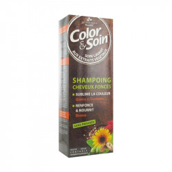 COLOR & SOIN SHAMPOOING CHEVEUX FONCÉS 250ML LES 3 CHENES