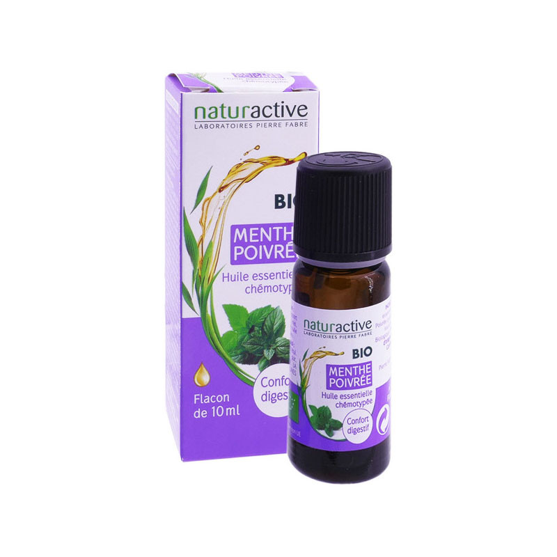 HUILE ESSENTIELLE BIO MENTHE POIVREE 10ML NATURACTIVE