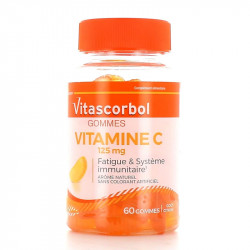 VITASCORBOL VITAMINE C 125mg 60 GOMMES COOPER