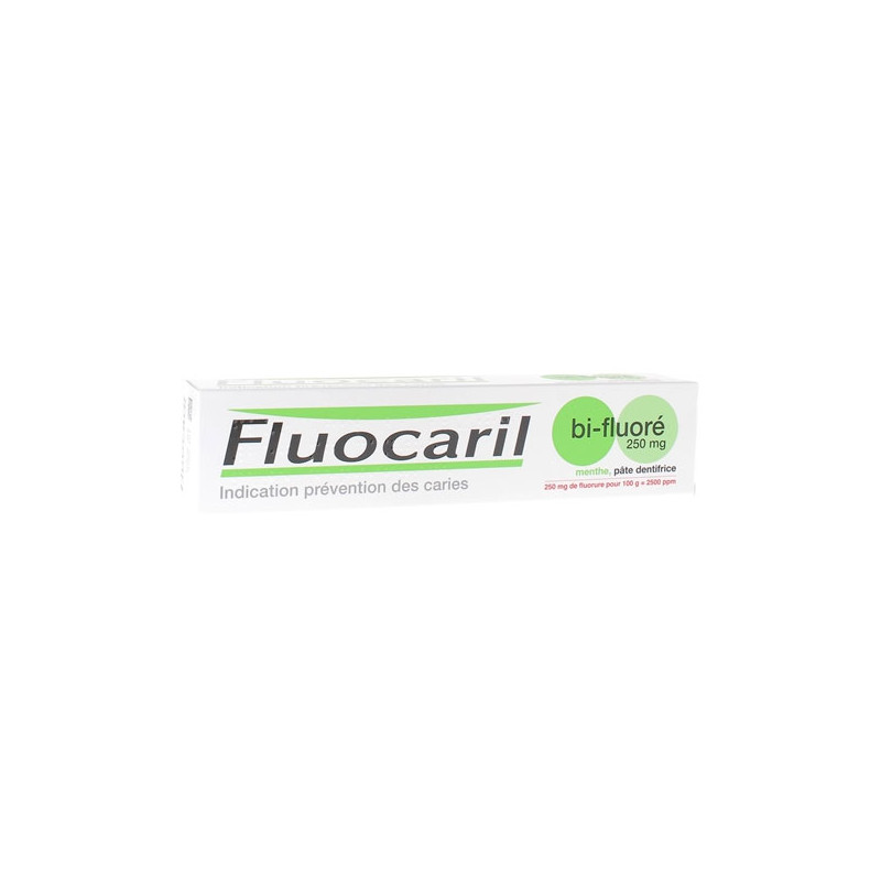 PATE DENTIFRICE BI FLUORE 250mg MENTHE 125ML FLUOCARIL PATE DENTIFRICE BI FLUORE 250mg MENTHE 125ML FLUOCARIL