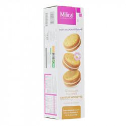 BISCUITS NOISETTE x12 MILICAL