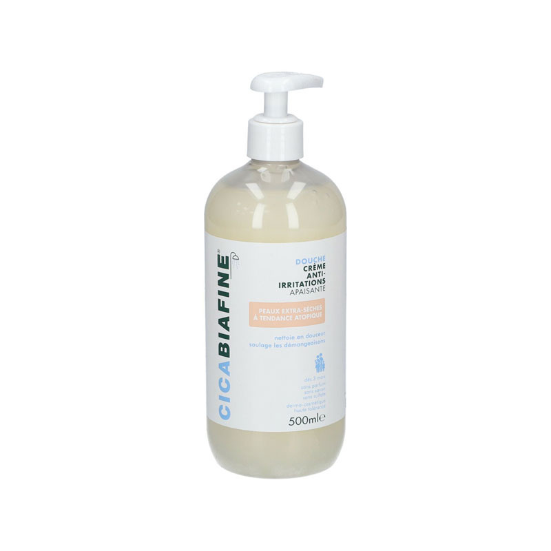 CREME DE DOUCHE ANTI IRRITATION 500ML CICABIAFINE