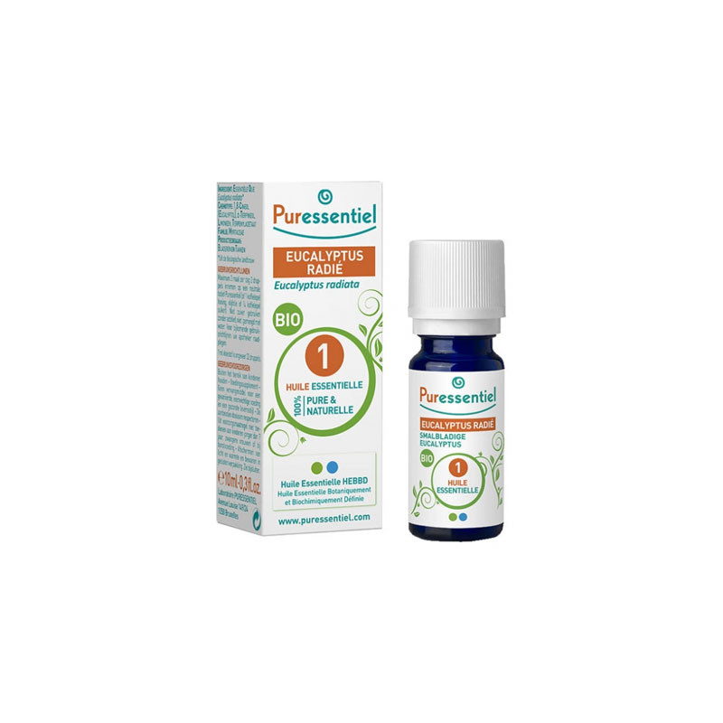 HUILE ESSENTIELLE BIO EUCALYPTUS RADIÉ 10ML PURESSENTIEL