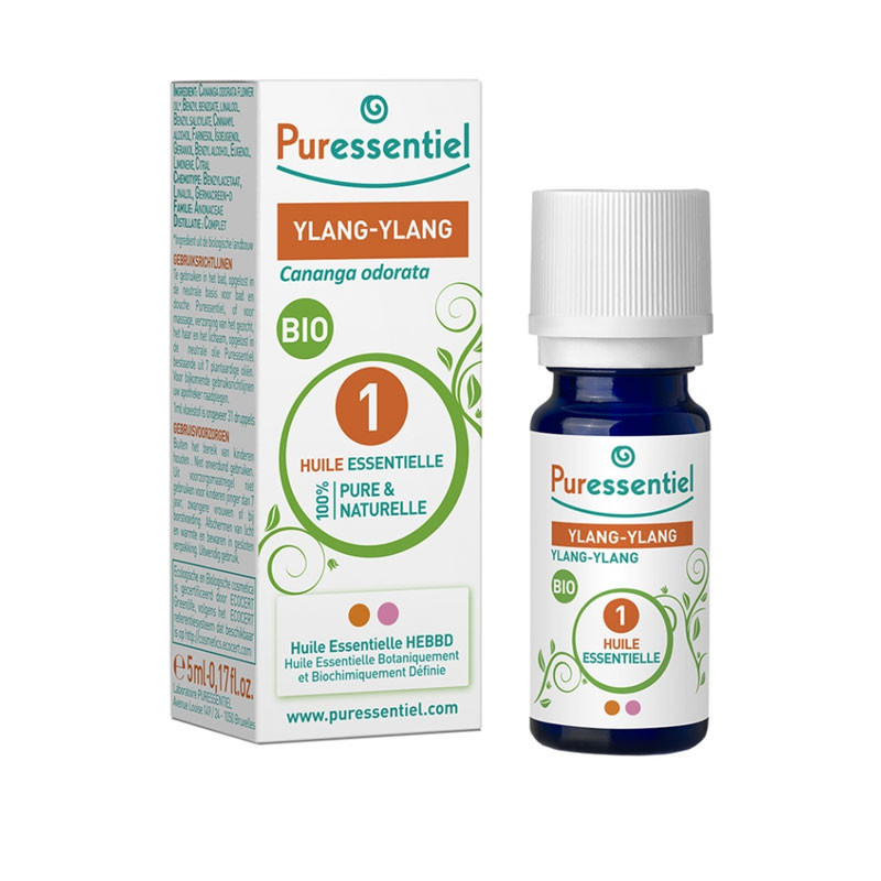 HUILE ESSENTIELLE BIO YLANG YLANG 5ML PURESSENTIEL HUILE ESSENTIELLE BIO YLANG YLANG 5ML PURESSENTIEL