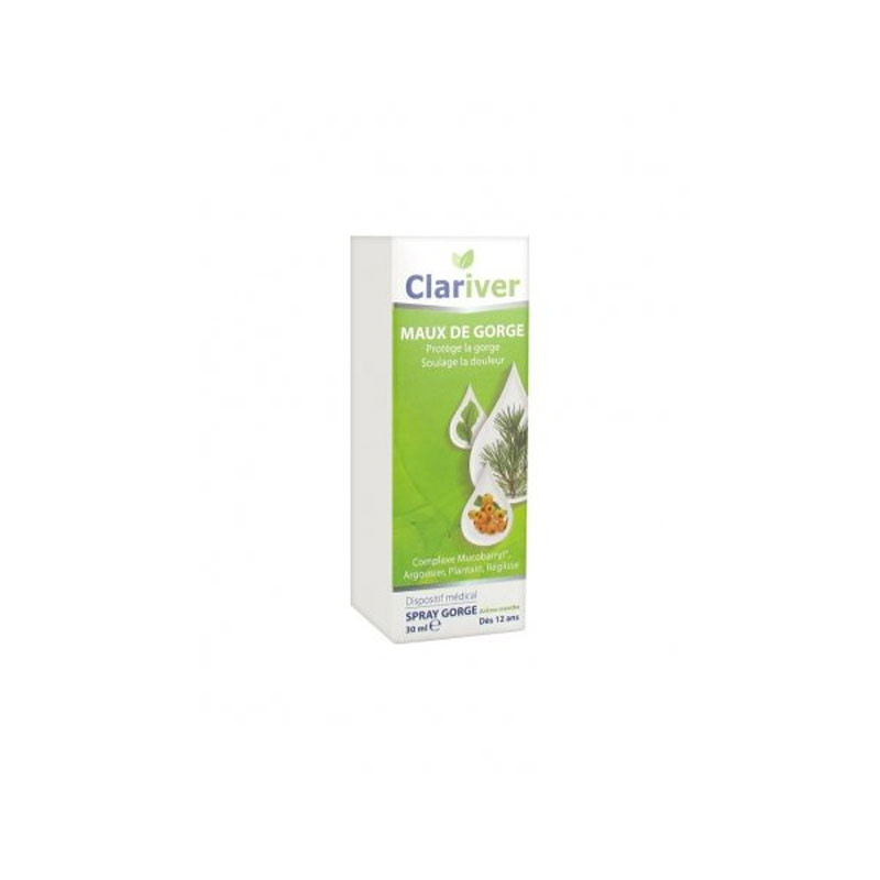 CLARIVER SPRAY MAUX DE GORGE 30ML COOPER