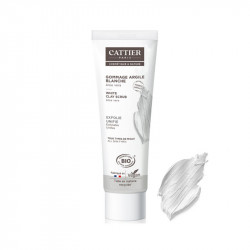 GOMMAGE ARGILE BLANCHE 100ML CATTIER PARIS
