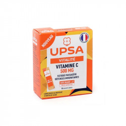 VITALITÉ VITAMINE C 500MG 10 SACHETS-DOSES UPSA