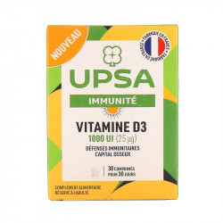 IMMUNITÉ VITAMINE D3  1000UI 30 COMPRIMÉS UPSA