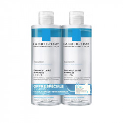 EAU MICELLAIRE BIPHASÉE ULTRA LOT DE 2 X 400ML LA ROCHE POSAY