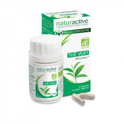 THÉ VERT BIO 60 GELULES  NATURACTIVE