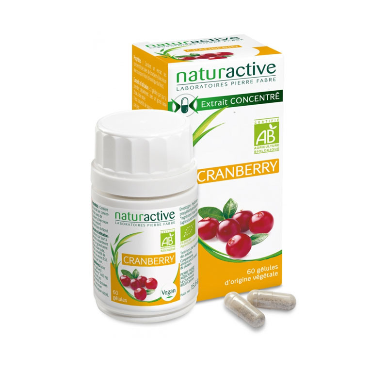 CRANBERRY BIO 60 GELULES NATURACTIVE