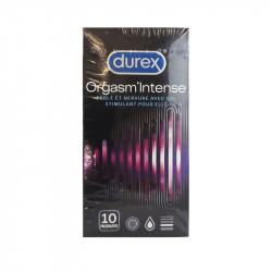 DUREX LOVE SEX ORGASM' INTENSE 10 PRESERVATIFS