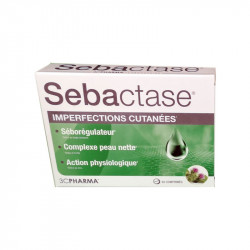 SEBACTASE IMPERFECTIONS CUTANEES 30 COMPRIMES 3C PHARMA