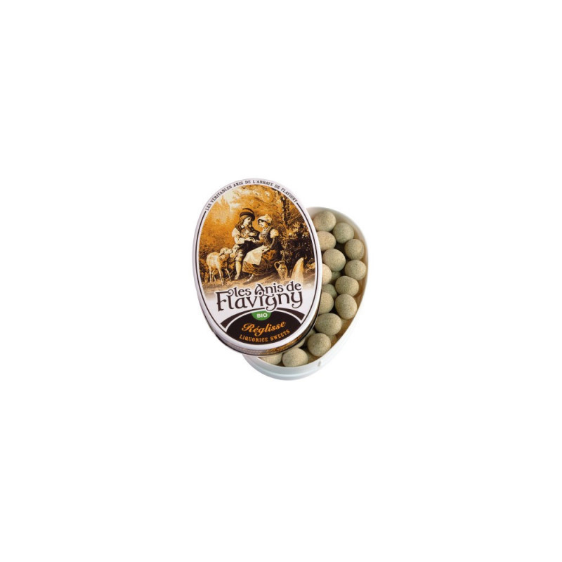 BONBONS BIO REGLISSE 50G LES ANIS DE FLAVIGNY