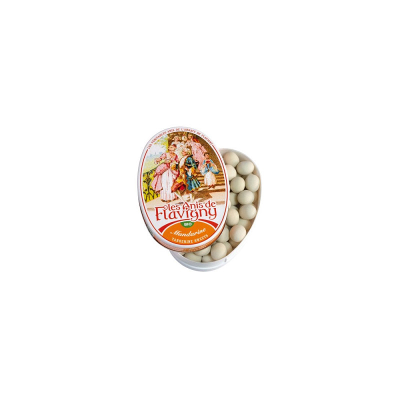 BONBONS BIO MANDARINE 50G LES ANIS DE FLAVIGNY BONBONS BIO MANDARINE 50G LES ANIS DE FLAVIGNY