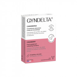 GYNDELTA CRANBERRY 30 GELULES LABORATOIRES CCD