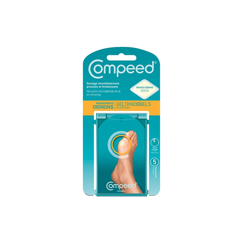 PANSEMENTS OIGNONS MOYEN FORMAT X5 COMPEED