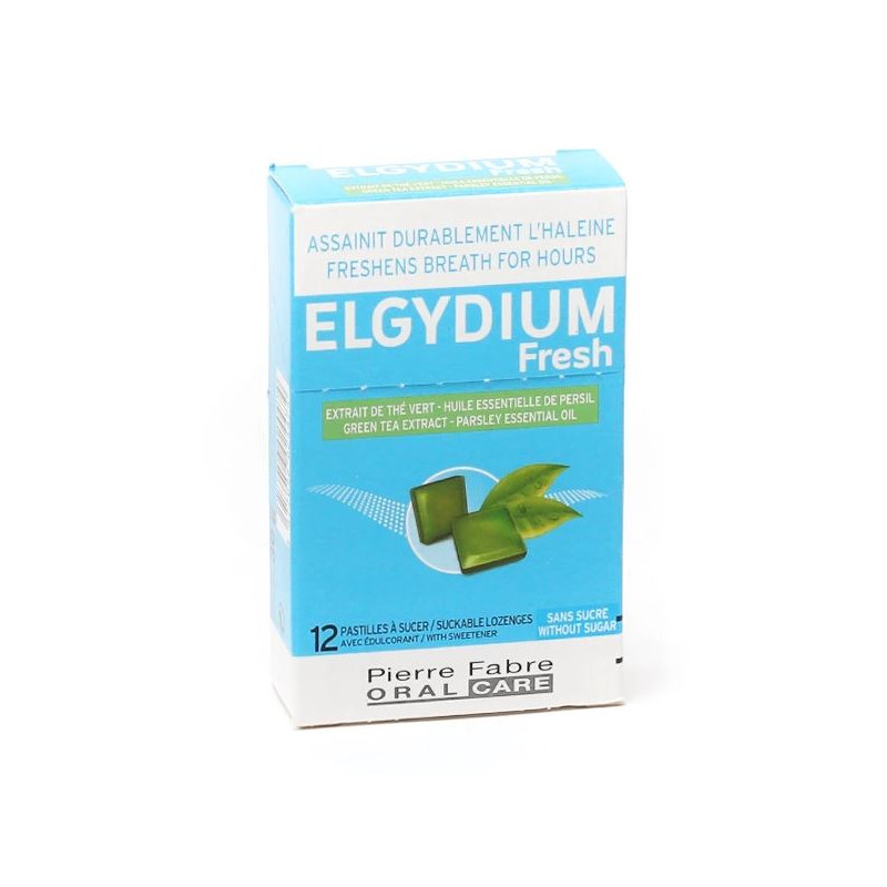 FRESH PASTILLES A SUCER X 12 ELGYDIUM