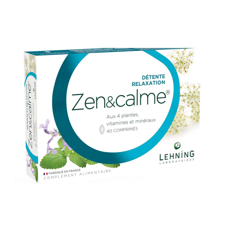 ZEN & CALME 40 COMPRIMÉS LEHNING