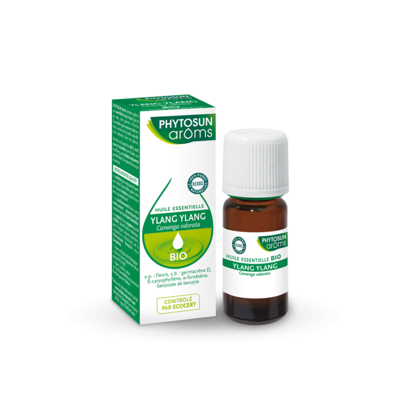 HUILE ESSENTIELLE BIO YLANG YLANG 5ML PHYTOSUN AROMS