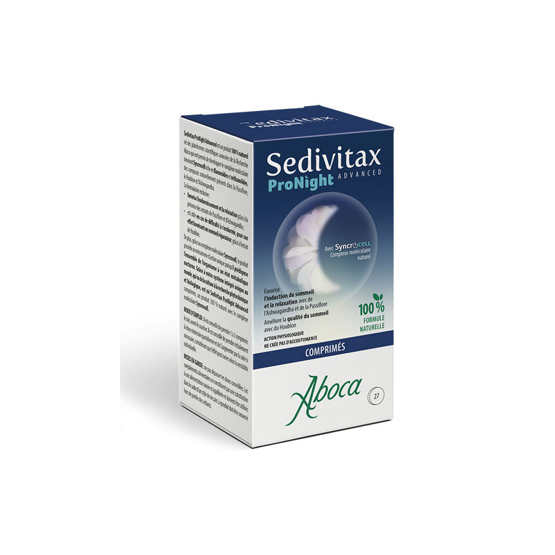 SEDIVITAX PRONIGHT ADVANCED SOMMEIL 27 COMPRIMES ABOCA