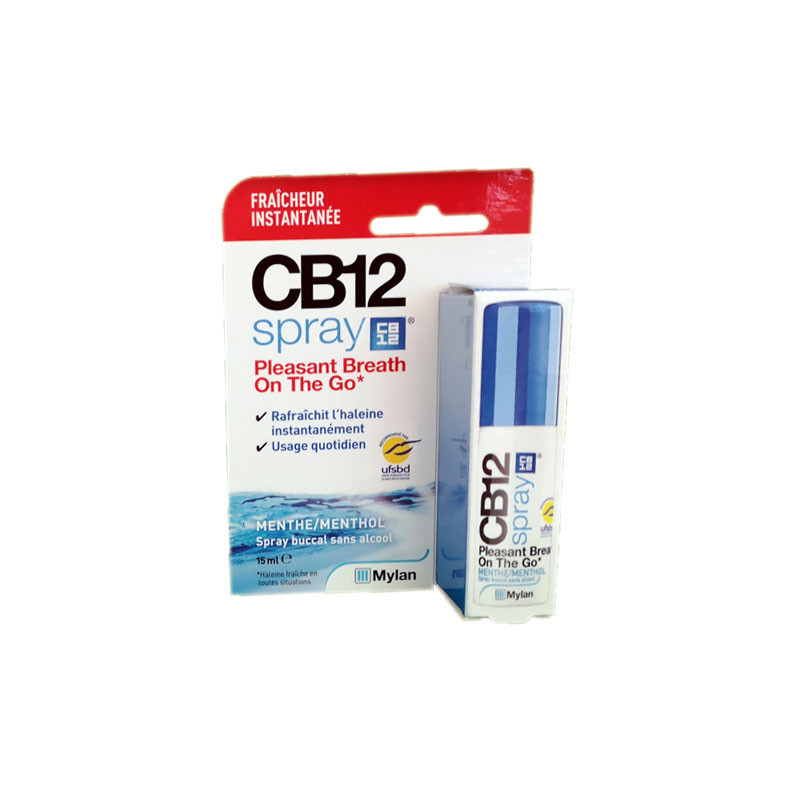 CB12 SPRAY BUCCAL MENTHE 15ML MYLAN CB12 SPRAY BUCCAL MENTHE 15ML MYLAN