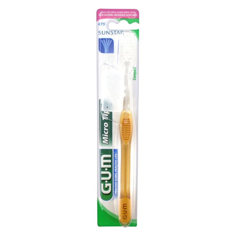 MICRO TIP BROSSE A DENTS ULTRA SOUPLE REF 475 GUM