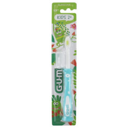 KIDS 2+ BROSSE A DENTS SOUPLE BLEUE GUM