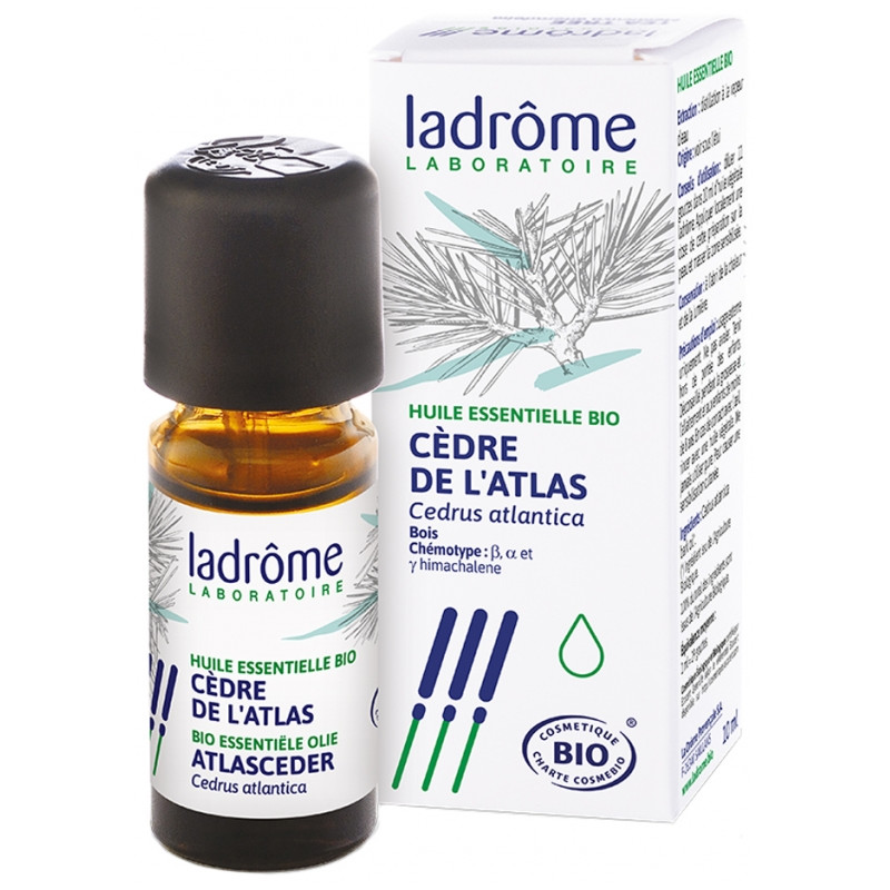 HUILE ESSENTIELLE CEDRE de l'ATLAS BIO 10ML LADROME HUILE ESSENTIELLE CEDRE de l'ATLAS BIO 10ML LADROME