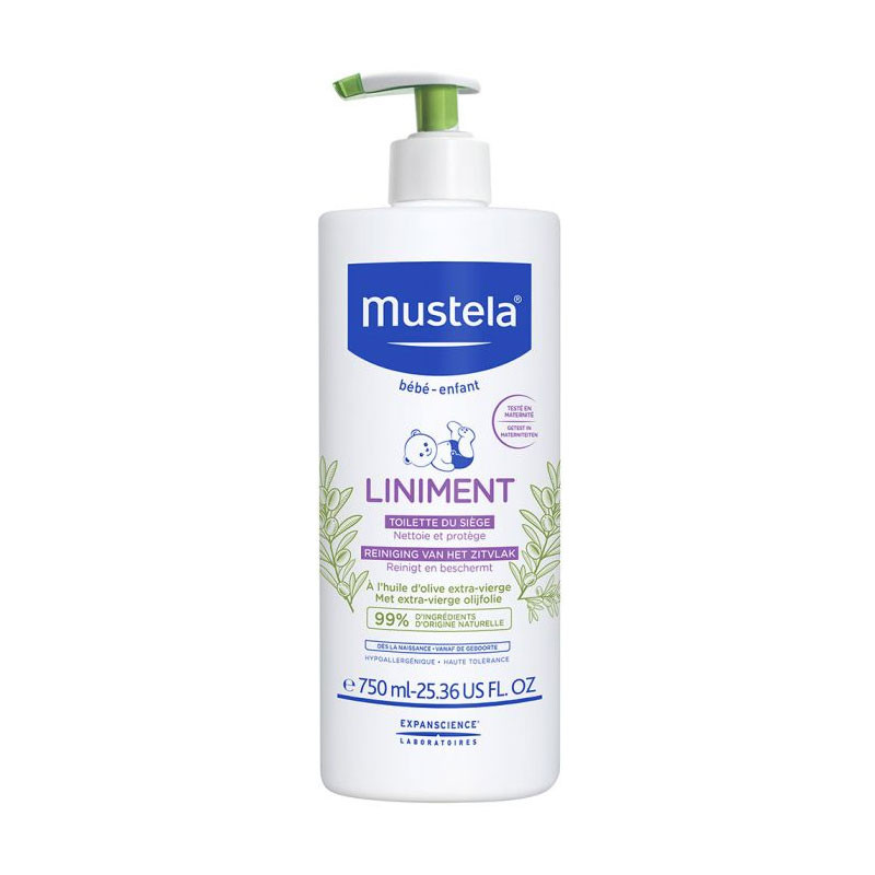 TOILETTE DU SIEGE LINIMENT BEBE ENFANT 750ML MUSTELA