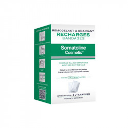 RECHARGES BANDAGES REMODELANT DRAINANT X 6 SOMATOLINE COSMETIC