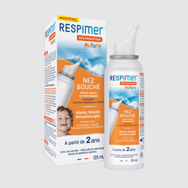 Spray nasal nez bouché adulte Respimer - Nez bouché - 2 x 125ml