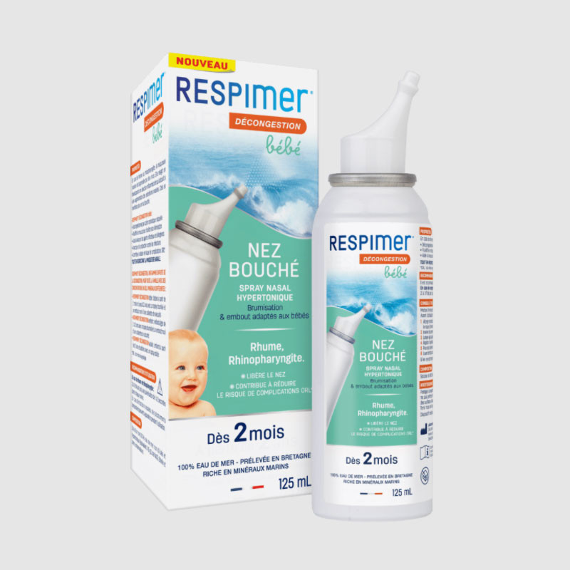 RESPIMER DÉCONGESTION BÉBÉ SPRAY NASAL LABORATOIRE DE LA MER