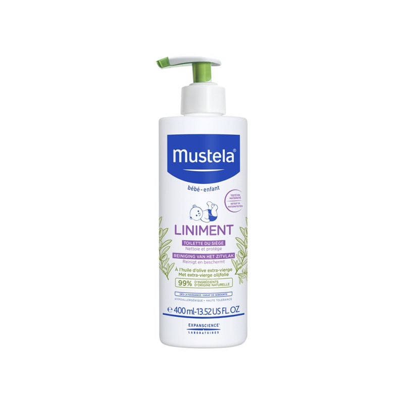 TOILETTE DU SIEGE LINIMENT BEBE ENFANT 400ML MUSTELA